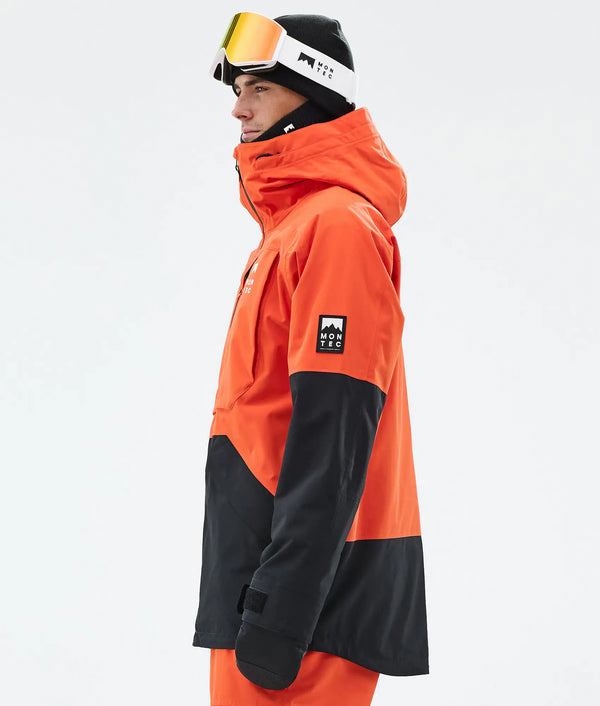 Arch Veste de ski pour homme – Orange / Noir