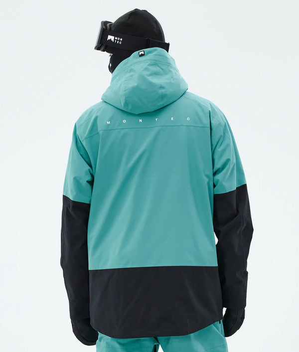 Arch Veste de ski pour homme – Turquoise / Noir